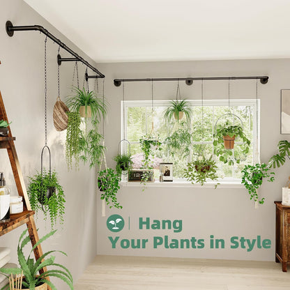 Plant Hanger Indoor with 12 Hanging Chains Hanging Planters for Indoor Plants Hanging Plant Holder
