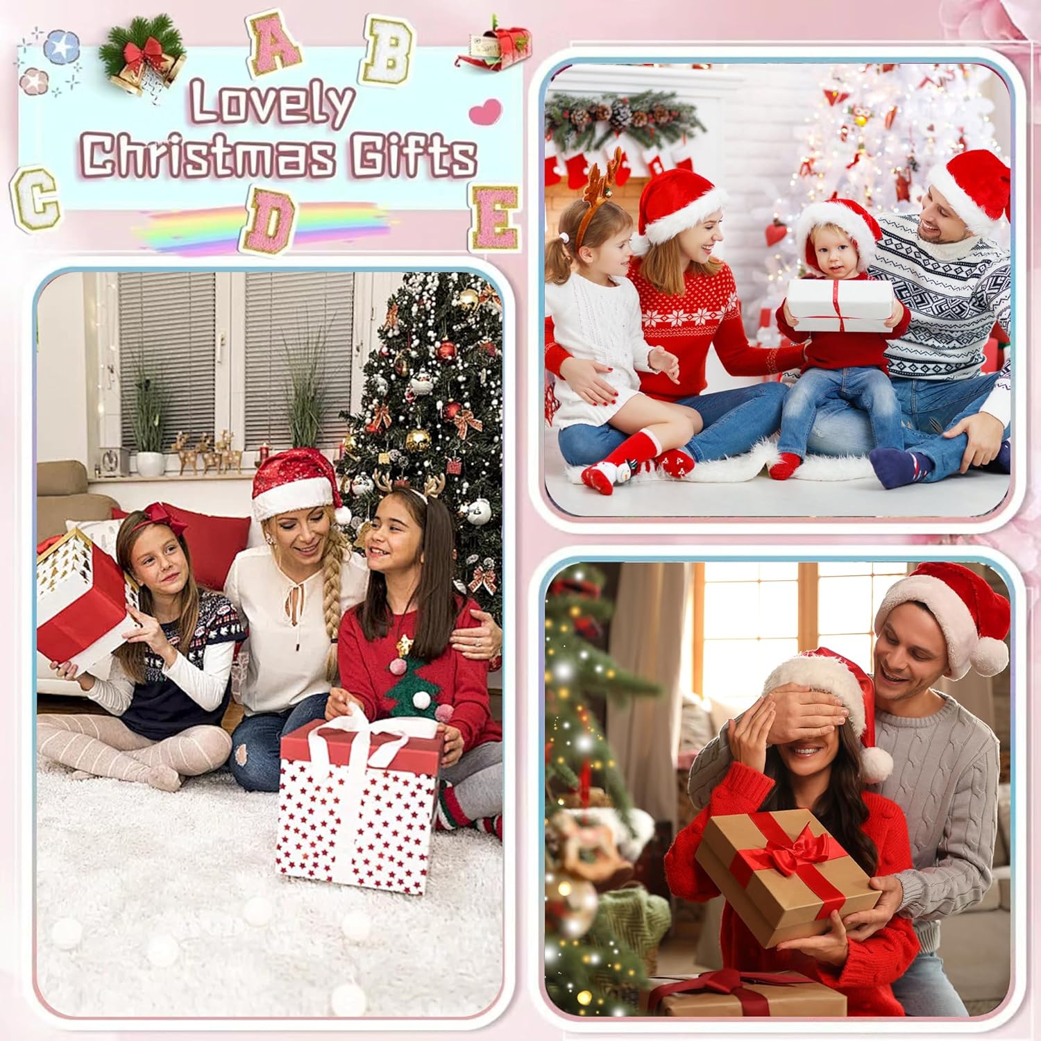 Personalized Christmas Ornaments, Custom Photo & Text 2025 Christmas Tree Ornament, Ideal for Xmas