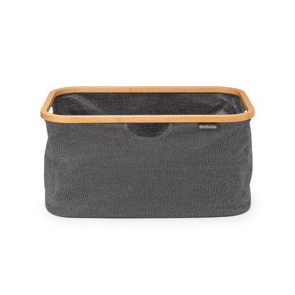 Brabantia - Foldable Laundry Basket 10.6 Gal - Water Resistant Hamper for Wet & Dry Laundry