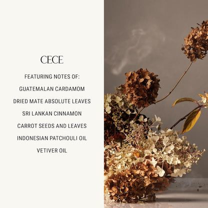 Homecourt Luxury Scented Candle, Cece Scent, 60-Hour Burn Time, Soy Wax Blend, Organic Cotton Wick