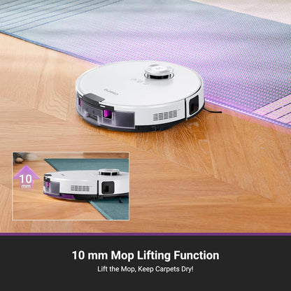 Eureka E20 Plus Robot Vacuum with Bagless Self Emptying Station, Robotic Vacuum and Mop Combo