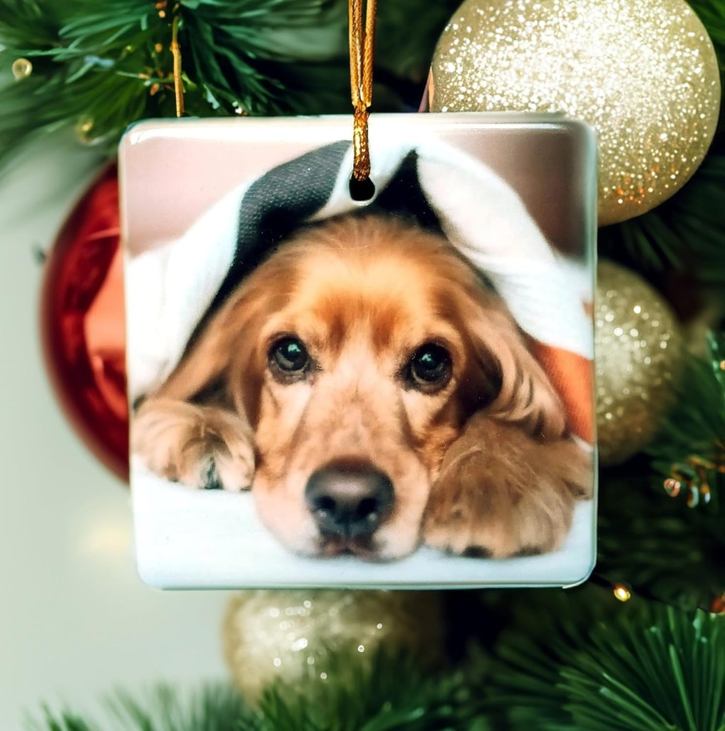 Personalized Christmas Ornament, Add Photo Text or Art Design and Make Your own Customized