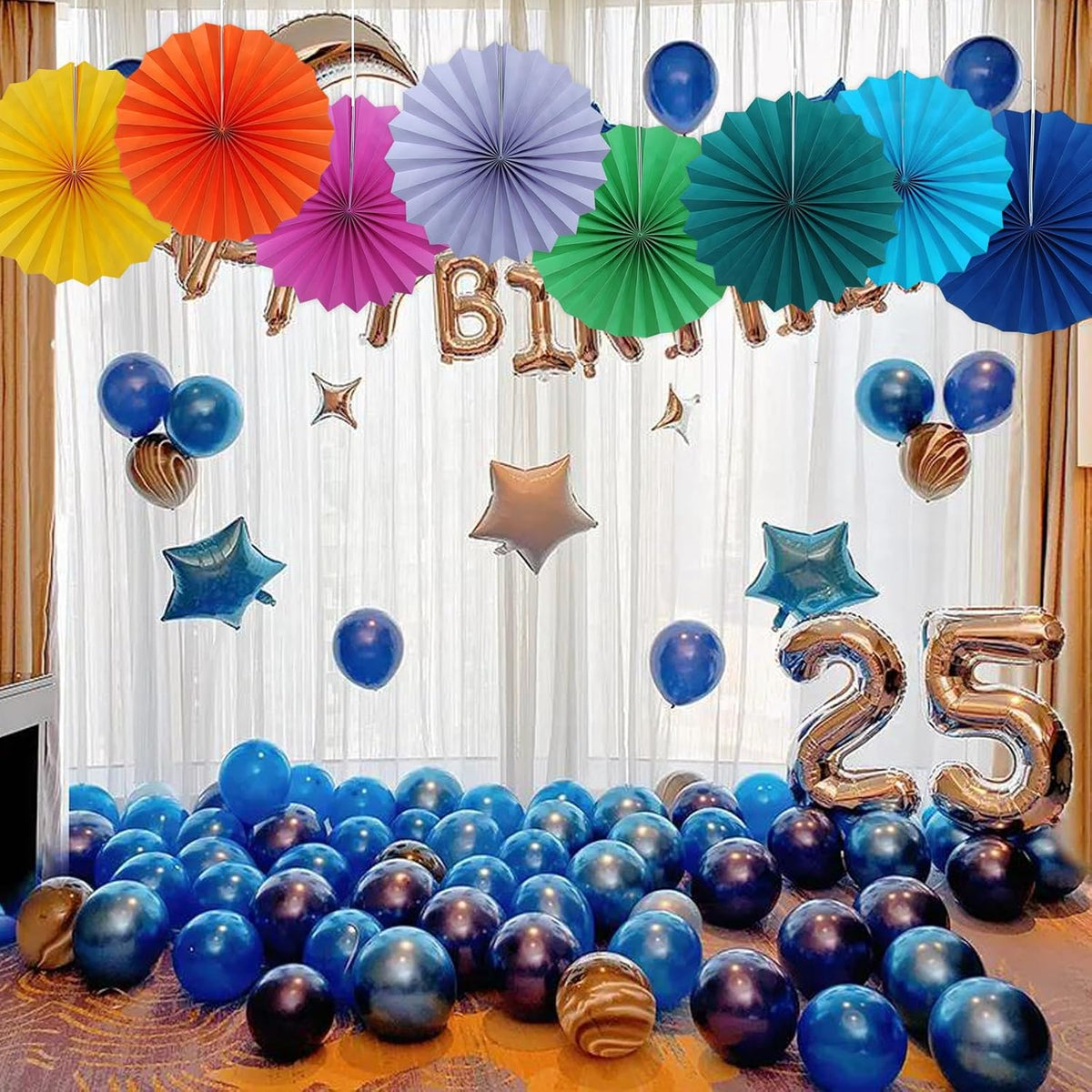 Morange Party Decorations,,Halloween Decor Events Accessories，Orange Birthday Decorations,Sunset