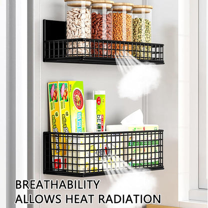 Magnetic Basket Fridge Organizer Wire Bins Pencil Holder Whiteboard Accessories Home Kitchen