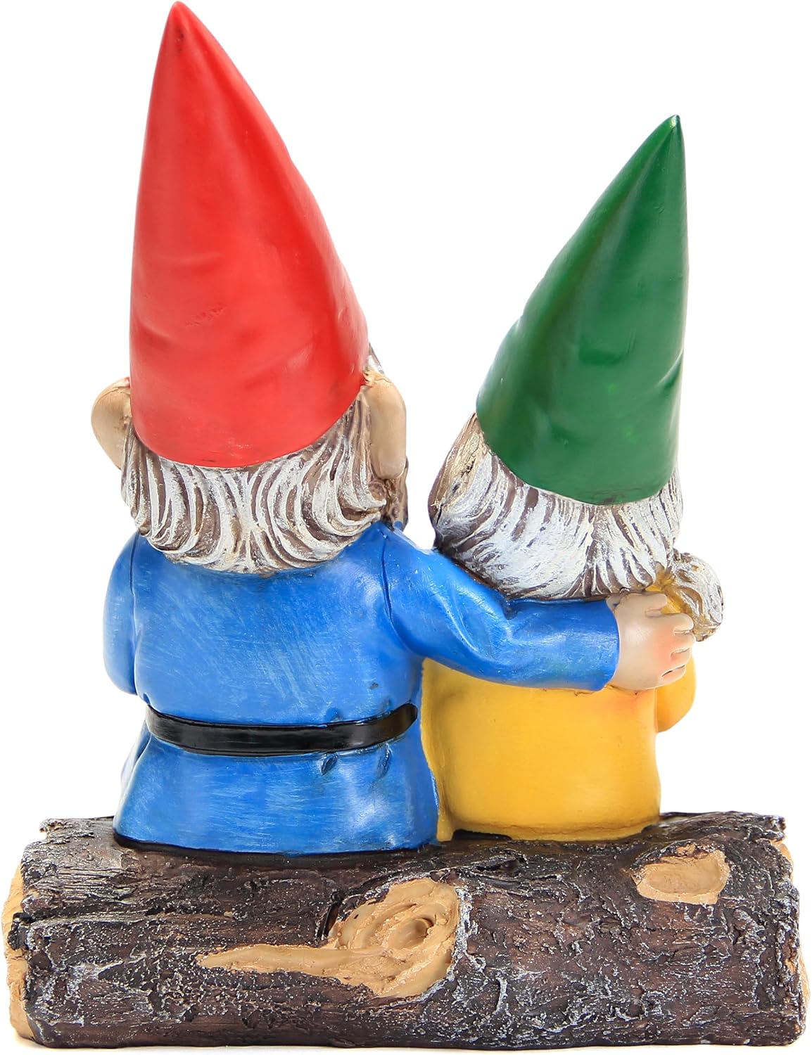 Garden Gnome Statue for Outdoor Decoration,Couple in Love Gnome Figurine for Patio Yard Lawn