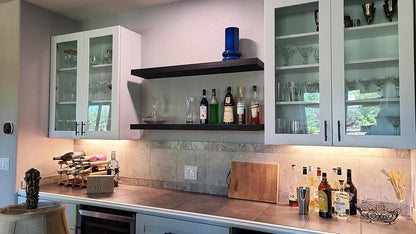 Joel's Antiques - 48 Inch Wooden Floating Shelves for Wall - 48x8x2 Inches - Made of Natural Wood