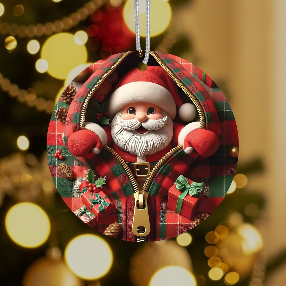 Jabihome Christmas Ornaments 2024, Exchange for Women, Men, Collectible Dated Year Ornaments for