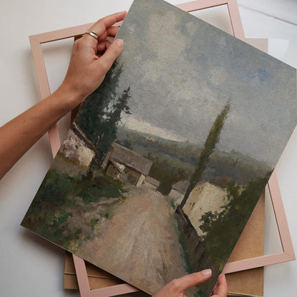 Vintage Landscape Wall Art - Set 9 French Country Vintage Antique Warm Aesthetic Gallery Wall Art