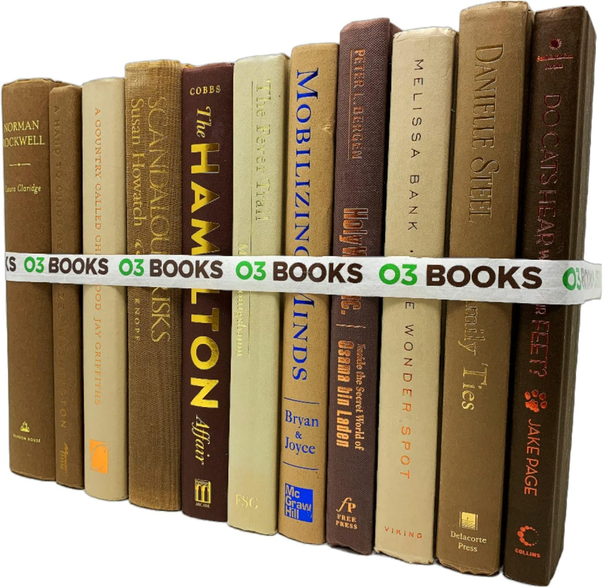 Curated Decorative Books Hardcover Décor Books for Home Décor, Choose Color, Interior Design