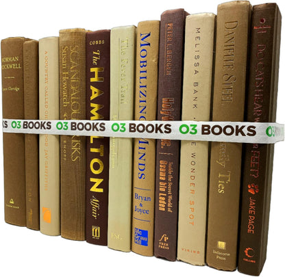 Curated Decorative Books Hardcover Décor Books for Home Décor, Choose Color, Interior Design