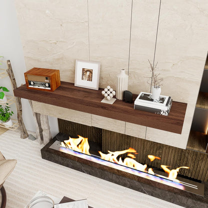 Floating Shelves 48 Inch Long, 12 Inch Deep Floating Shelves for Wall, 48 x 12 Large Wall Shelves