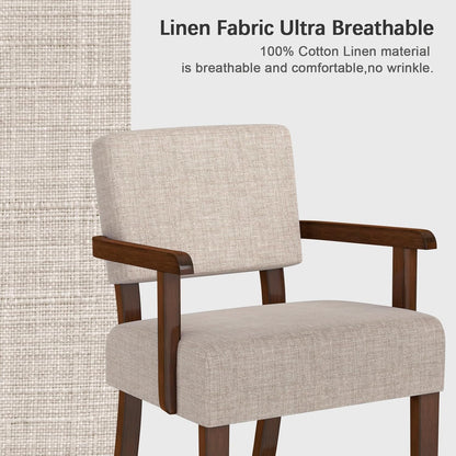 Accent Chair, Oversize Living Room Chairs with Soft Seat & Armrests for Living & Dinning Rooms