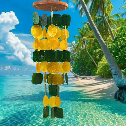 Bellaa 24896 Wind Chimes Outdoor, Garden Decorations, Musical, Indoor/Outside Windchimes, Beach