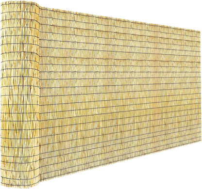 Bamboo Reed Fencing, Natural Bamboo Screens Outdoor, Decorative Privacy Screen Reed Curtains for