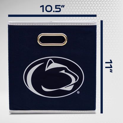 Franklin Sports NCAA Storage Bin - Cube Organizer - Penn State
