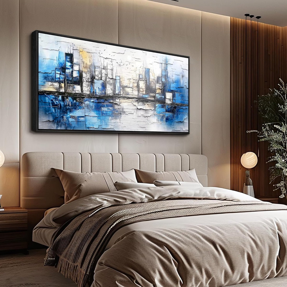ZUITINGHUA Black Framed Canvas Wall Art For Living Room Large Wall Decor For Office Bedroom