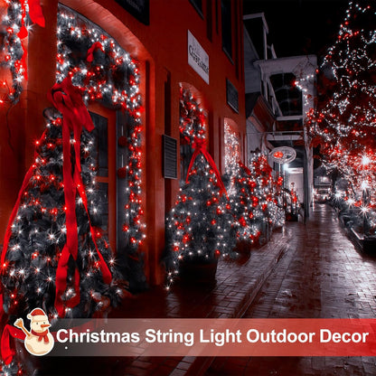 Extra-Long 144FT Solar String Lights for Outside, 2 Pack 400LED Solar Fairy Lights Outdoor