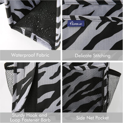 Surblue Bedside Caddy Hanging Organizer Storage Bag Pocket for Bunk, Hospital, College Dorm Rooms