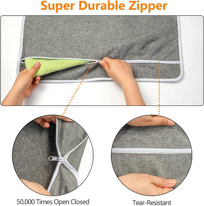 XL Hanging Laundry Hamper, Extra Large Tear-resistance Door Hamper with 2 Types Hooks for Dirty