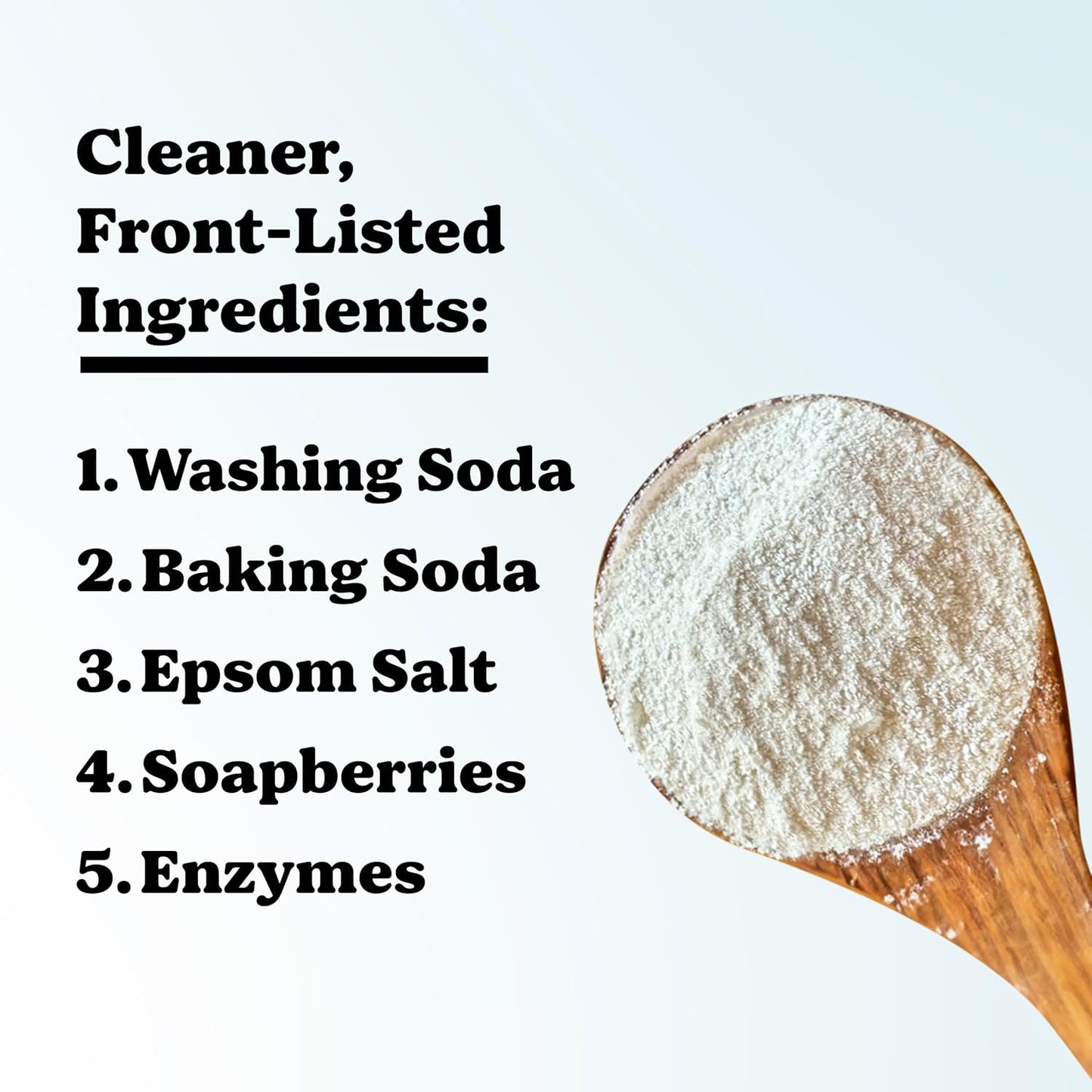 Pronounce Laundry Detergent Powder Alternative | Earth-Derived Ingredients, Eco-Friendly, Safer for
