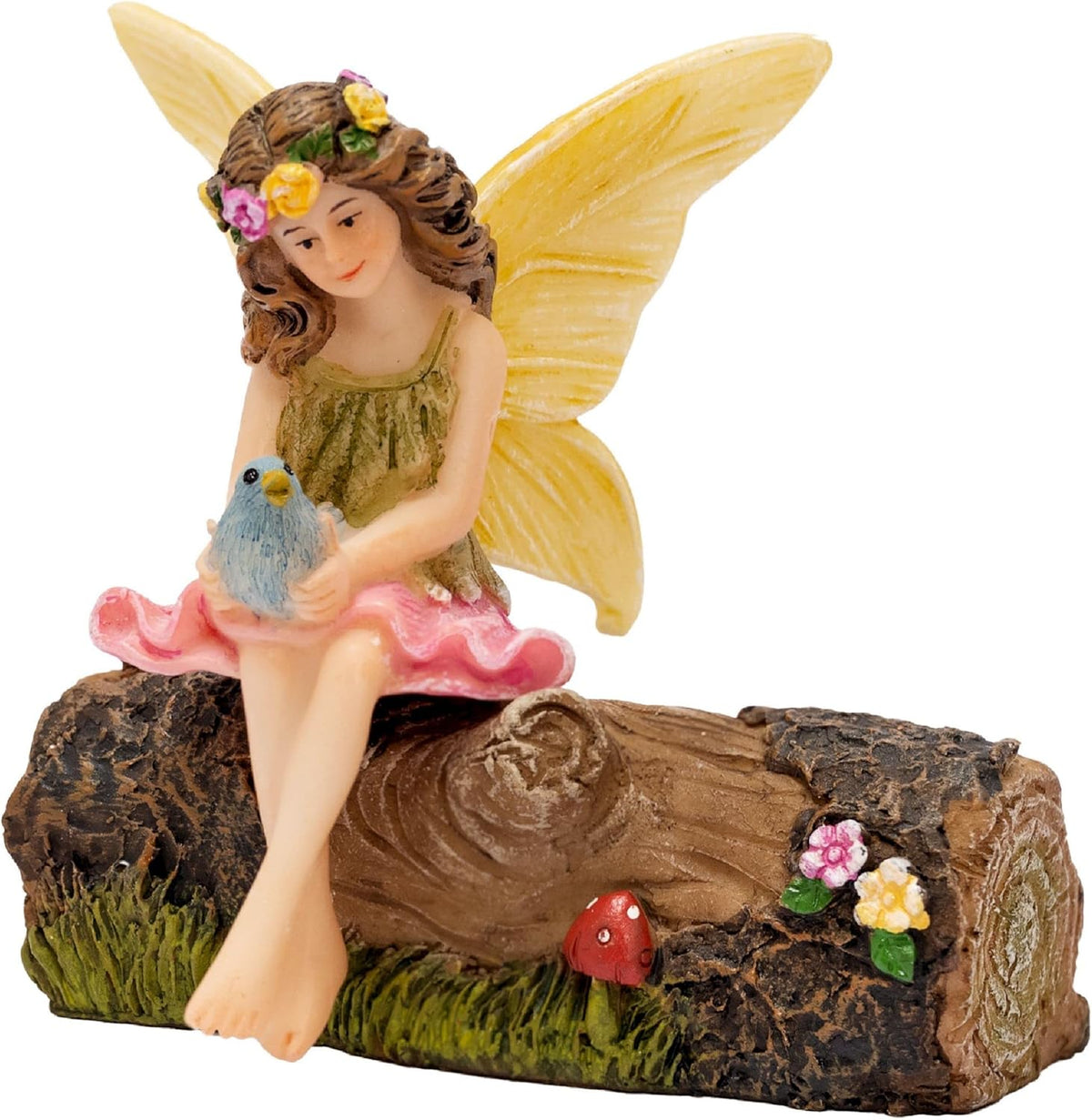 PRETMANNS Fairy Garden Fairies – Cute Accessories for Indoor or Outdoor Miniature Garden - Figurine