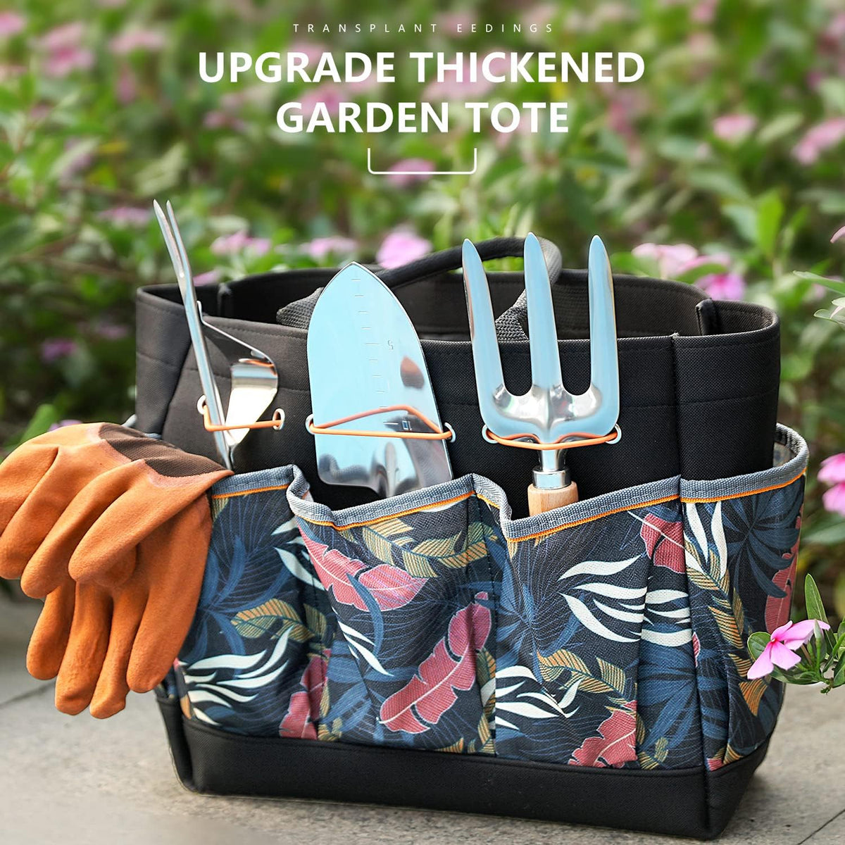 Gardening Tools 9-Piece Heavy Duty Garden Hand Tools with Fashion and Durable Garden Tools