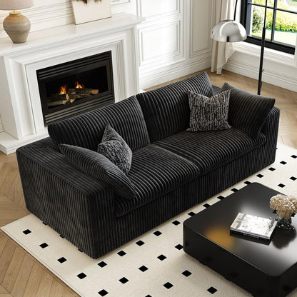 LoveSeat Cloud Couch Modular Sectional Sofa for Living Room,Modern Sofa with Deep Seat，2 Seater