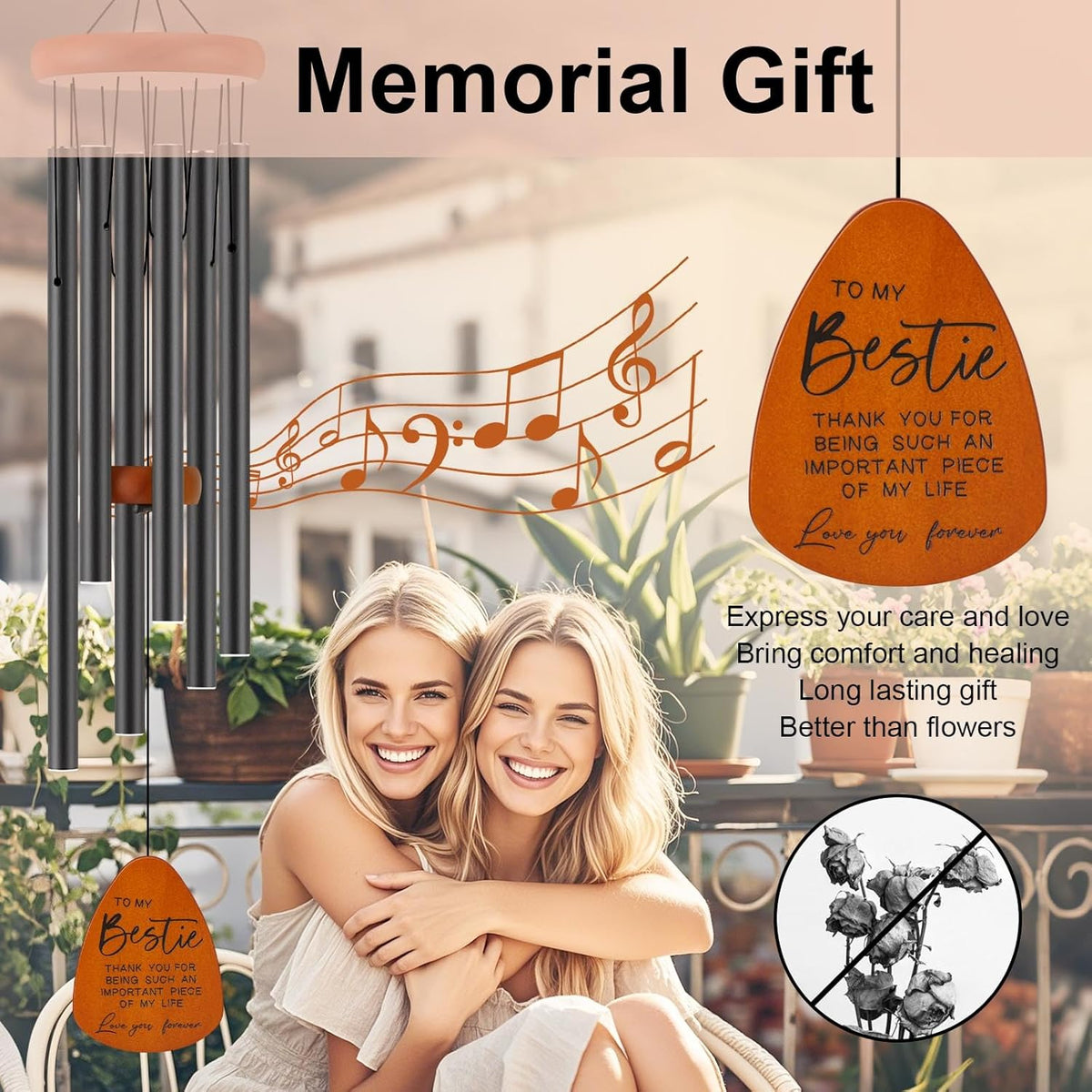 Bestie Gift for Women, Friend Gifts for Women, Unique Friendship Sister Gifts for Birthday, Mothers