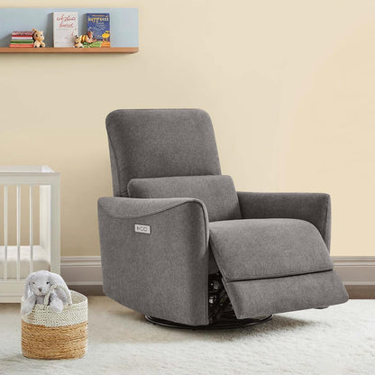 CHITA Power Recliner Chair Swivel Glider, FSC Certified Fabric Living Room Reclining Sofa Chair