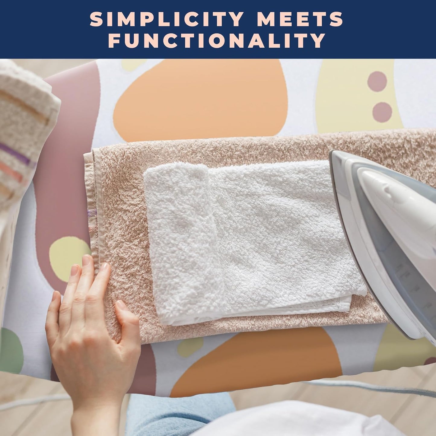 Ironing Board Cover and Pad Extra Thick Heavy Duty Padded 4 Layers Non Stick Scorch and Stain