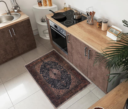 Keen Home Design 2x3 Rug - Machine Washable Entry Rug with Non-Slip Backing, Ideal for Enteryway