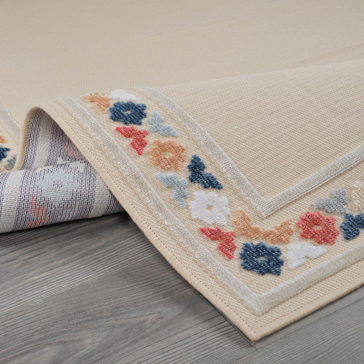 Beverly Rug Outdoor Rug 9x12 Modern Bordered Large Area Rugs for Indoor and Outdoor Patio Easy to