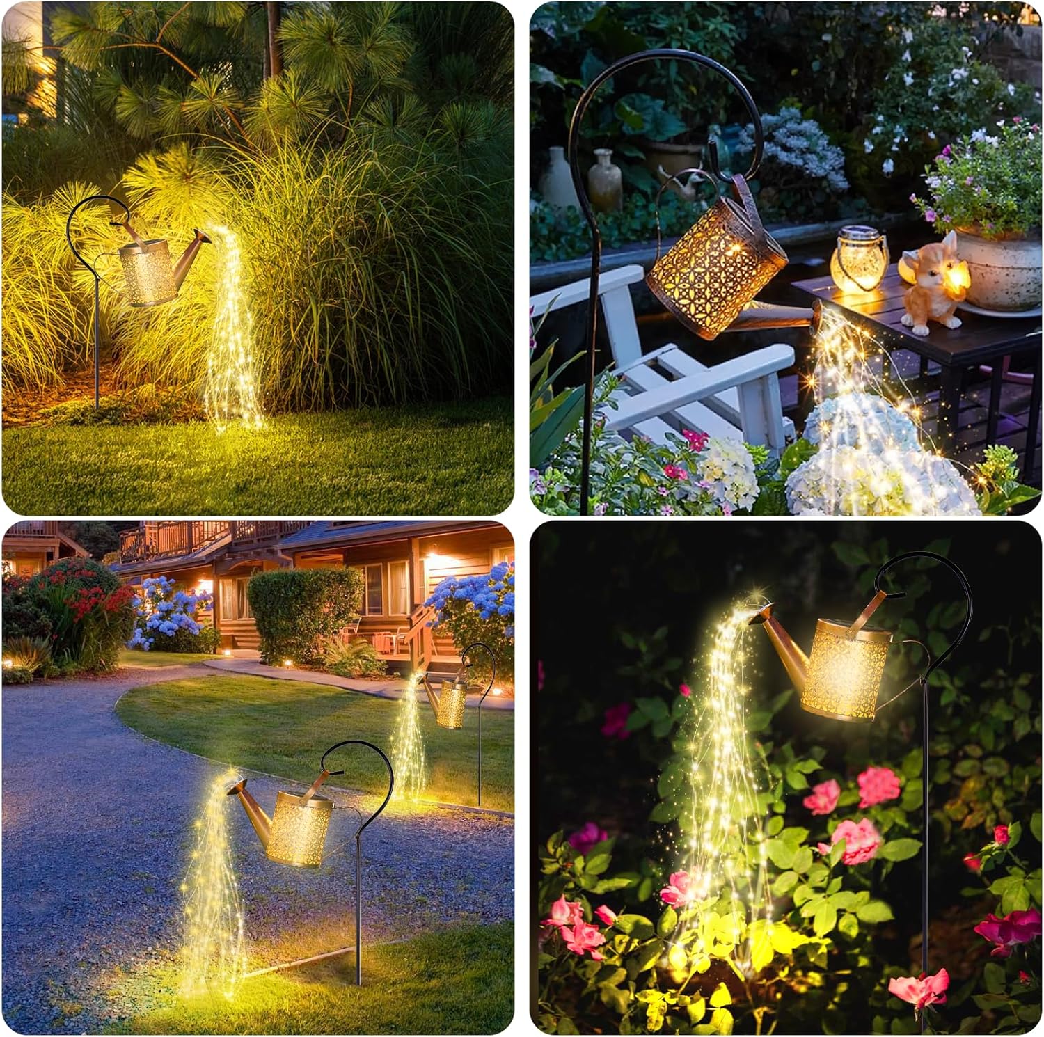 Solar Watering Can Light - Solar Yard Decorations Outdoor,Garden Decor Lights for Yard,IP65