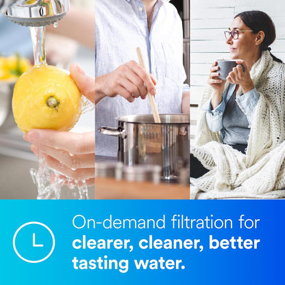 Aqua-Pure DW301 Under Sink Water Filter System, Removes Lead, VOC's, Microplastics, Cysts, Bad