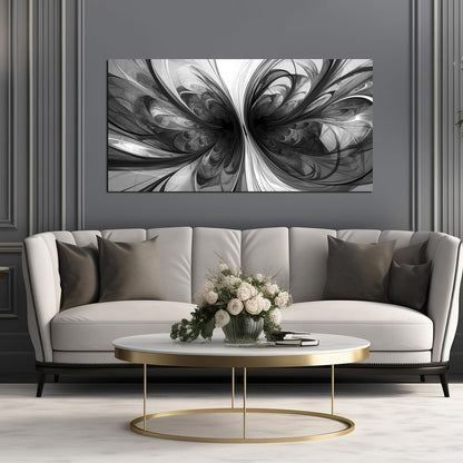 Black and White Pictures for Wall Abstract Art Wall Decor for Living Room Bedroom Office Wall Art