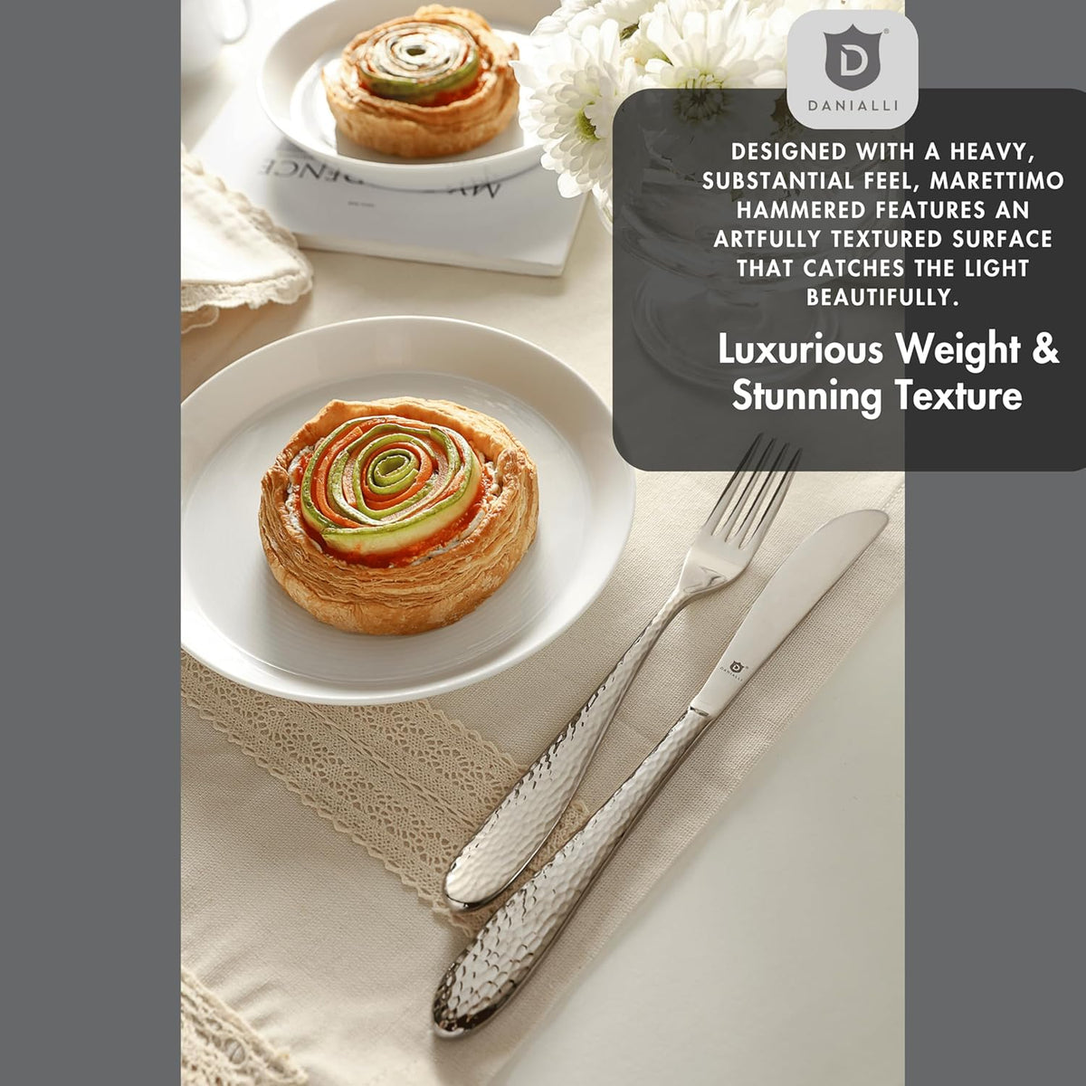 Silverware Set for 16 | 18/10 Stainless Steel Flatware Set | Mirror Finish, Heavy-Duty, Dishwasher