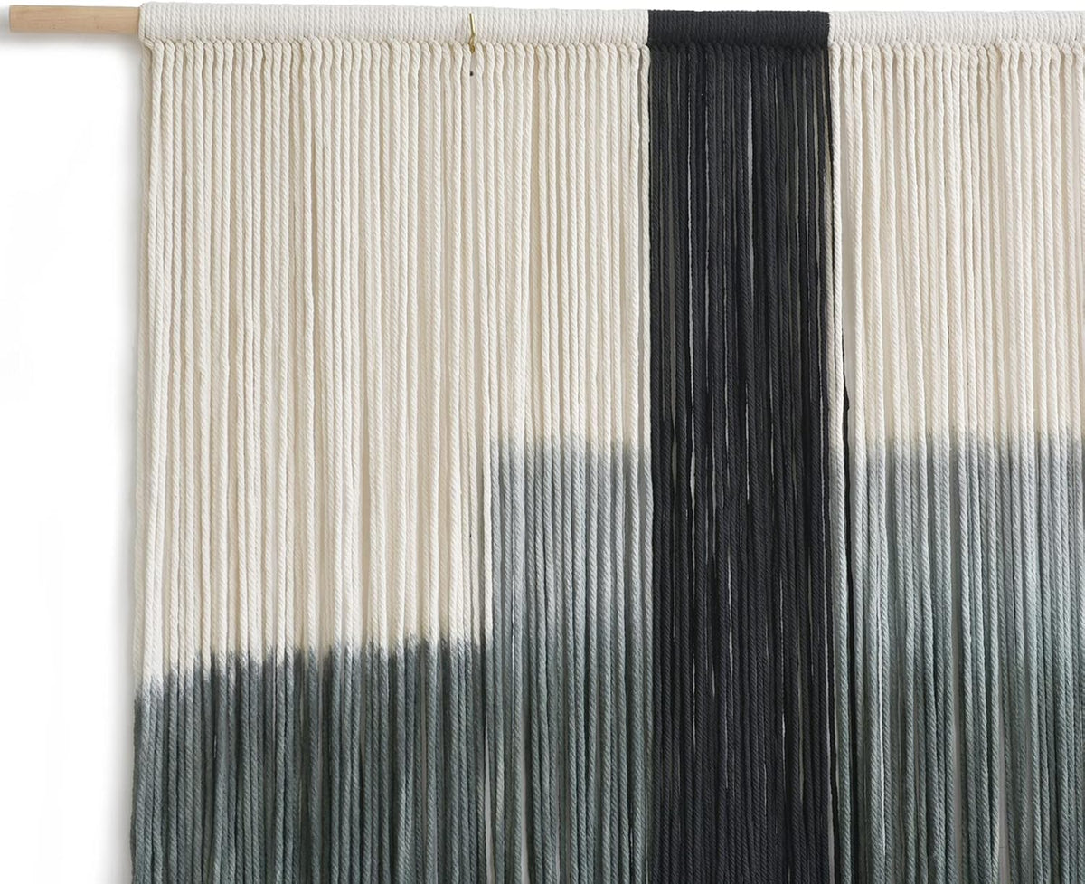 Macrame Wall Hanging Large Dip Dye Tapestry Fiber Wall Art Boho Living Room Bedroom Macrame Wall