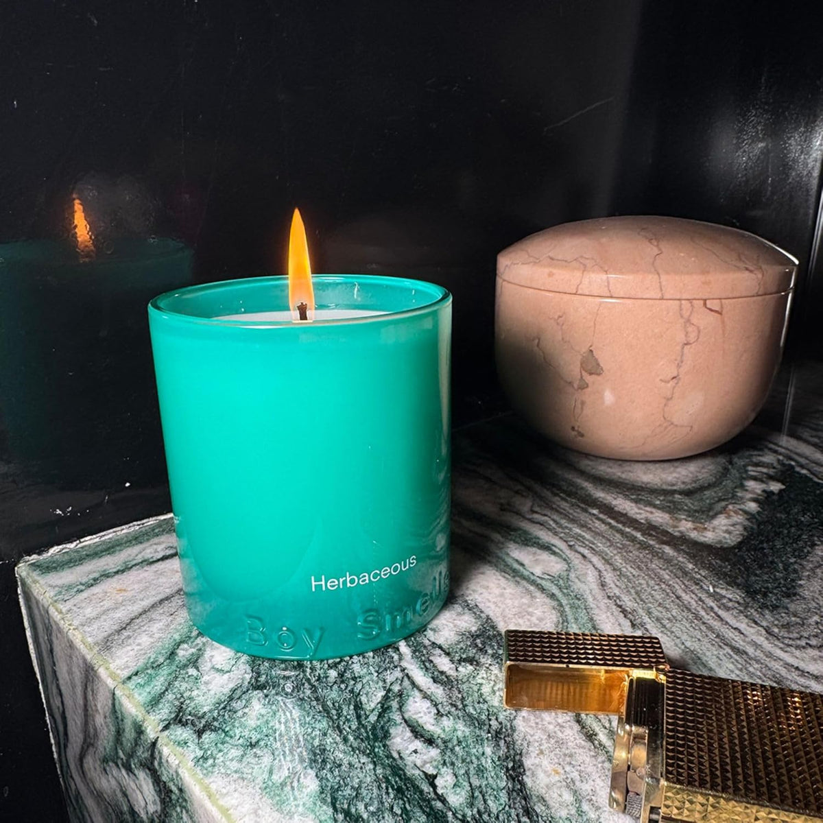Boy Smells Grass Scented Candle - 8.5 oz - Home Candle with Bergamot, Fresh Sage, and Wild Grass