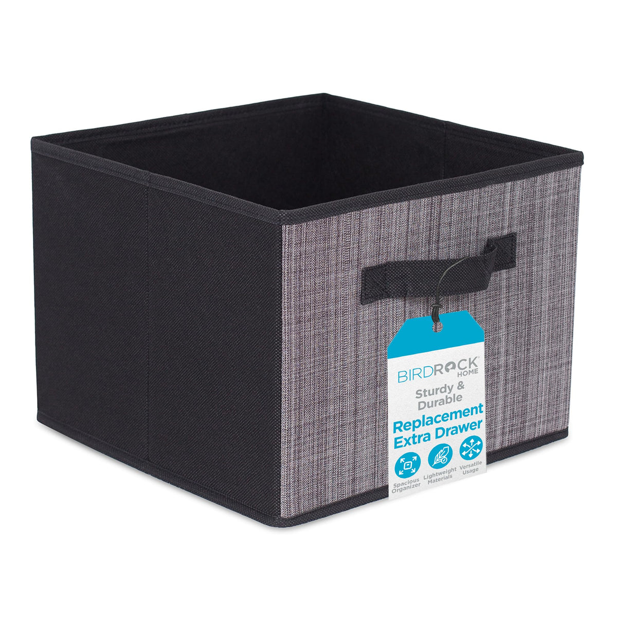 Internet's Best Replacement Extra Drawers for Hanging Closet Organizer - Canvas Storage Bins for