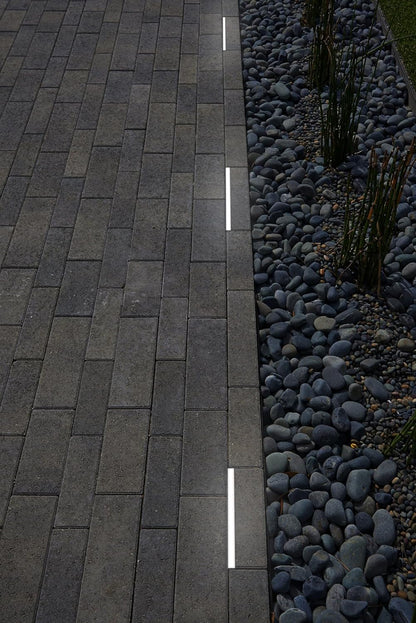 LUMENGY Paver Light Slim 0.5x4 Inch (0.47 x 3.93) Glare-Free Steel Lighting for Pavers, Brick