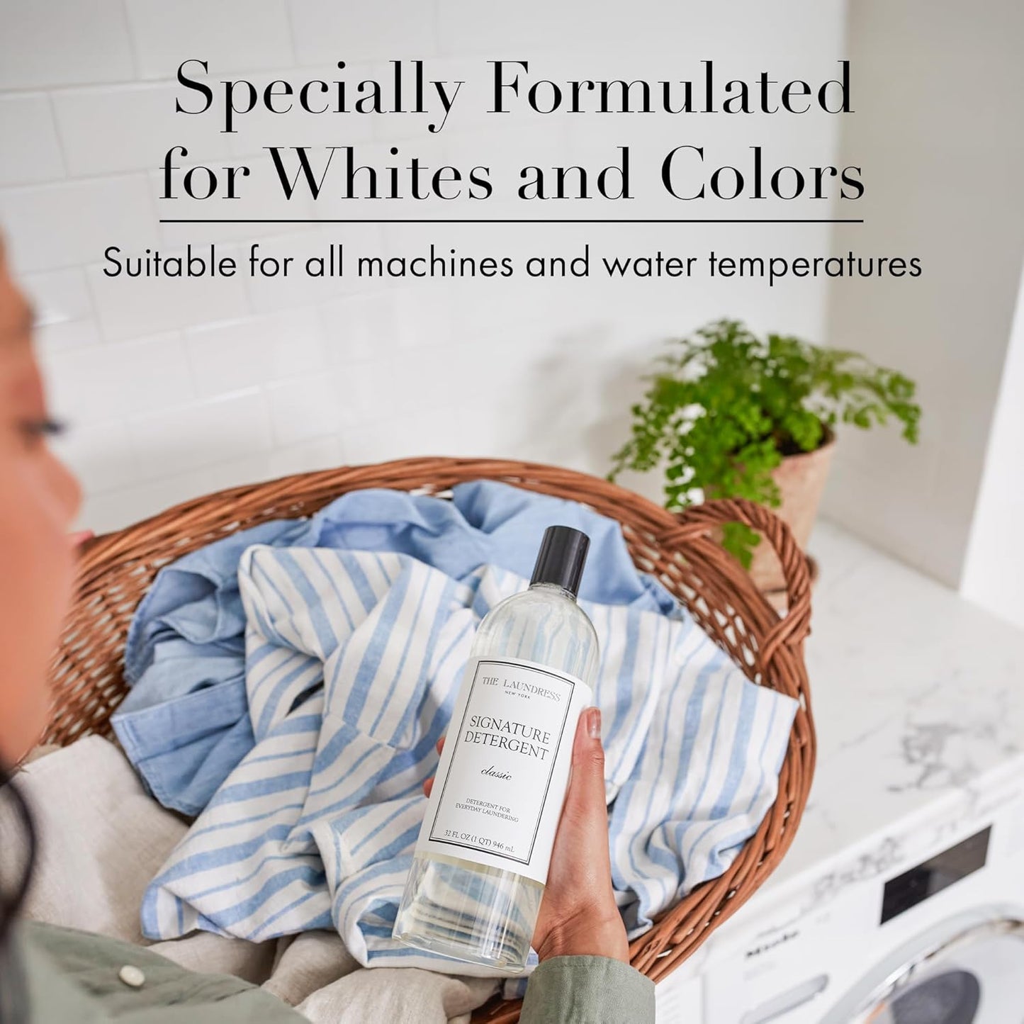 The Laundress Luxury Laundry Detergent, 31 Loads, Scented Signature Classic Fragrance, Concentrated