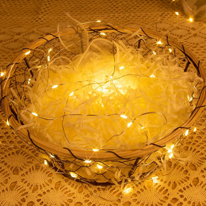 Solar String Lights for Outside,200FT 600 LEDs Solar Fairy Lights,Waterproof 8 Modes Button Outdoor
