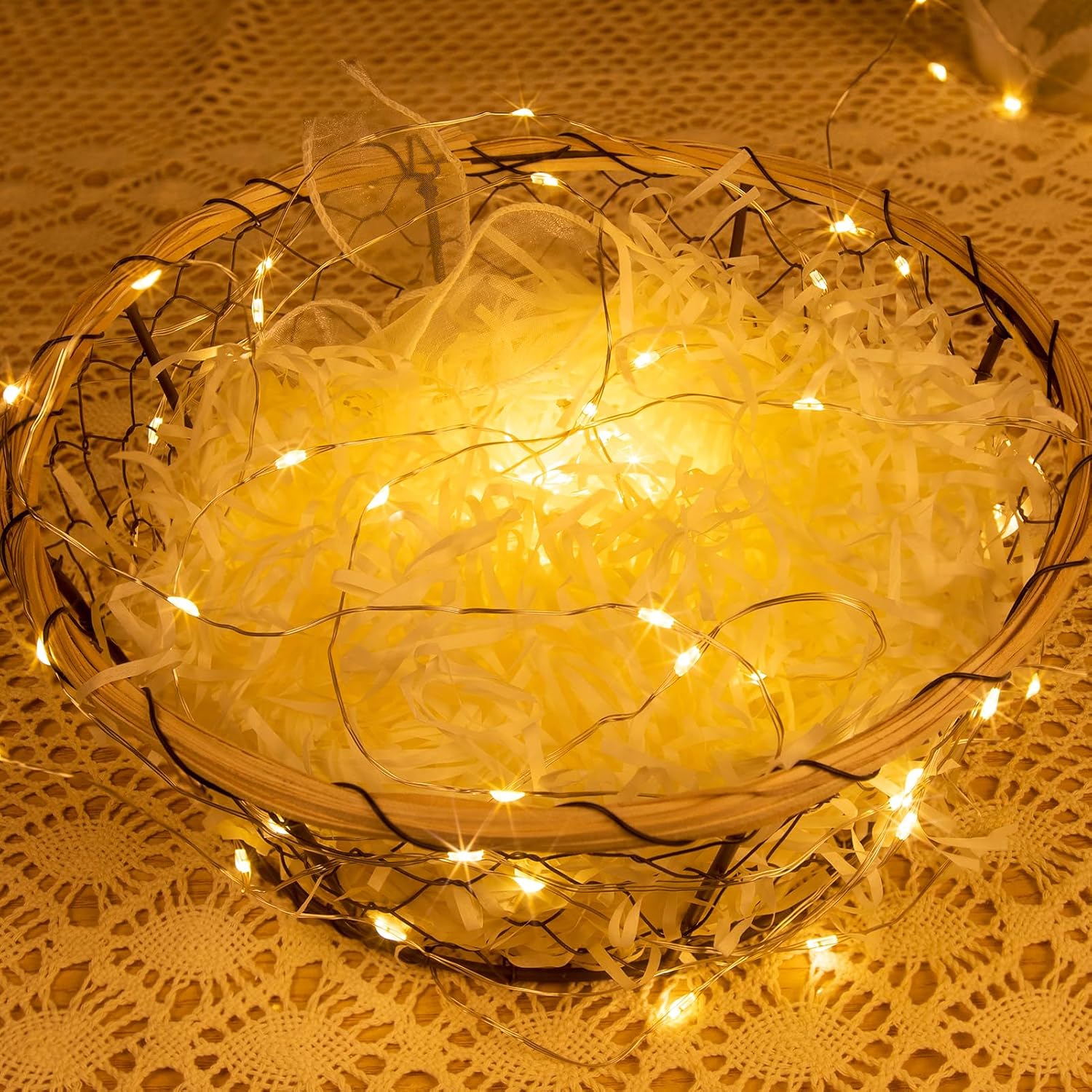 Solar String Lights for Outside,100FT 300 LEDs Solar Fairy Lights,Waterproof 8 Modes Button Outdoor