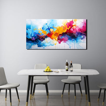 Alsingbago Large Colorful Abstract Canvas Wall Art for Living Room Bedroom Home Office Modern Wall
