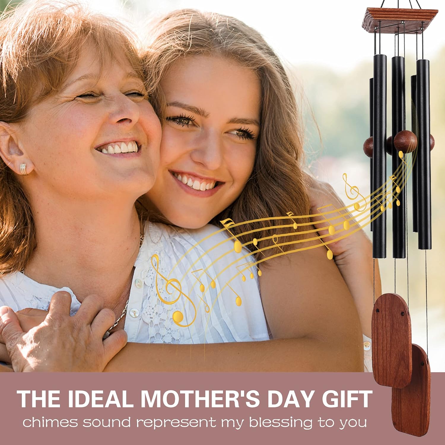 Wind Chimes for Outside Deep Tone, 36in Sympathy Wind Chimes Outdoor Clearance, Gifts for Mother's