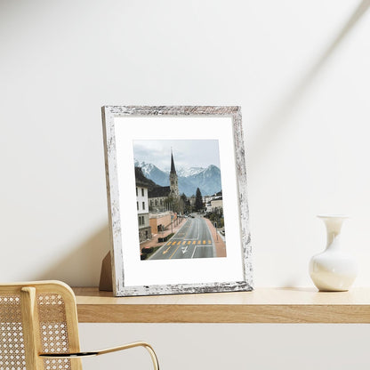 Vittanly 11x14 Picture Frames Set of 9, Shatter Resistant Plexiglass, Display 8x10 Pictures with