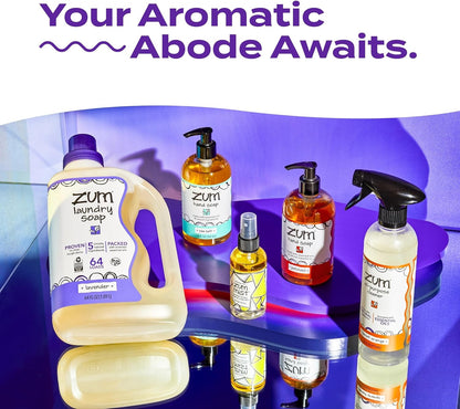 Indigo Wild Zum Clean Laundry Soap - Plant-Based Liquid Laundry Soap - Contains Baking Soda