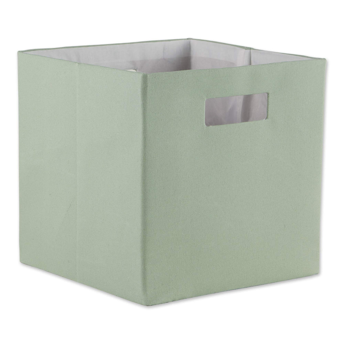 DII Fabric Storage Cube Organizer Bin 11x11x11 Foldable, Mint