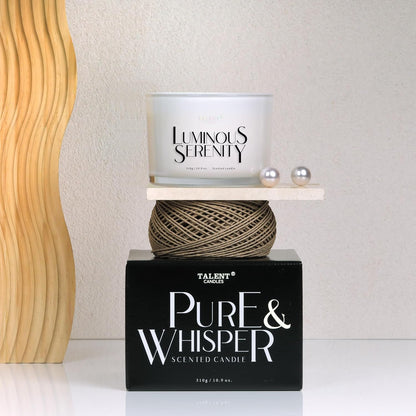 Scented Candles for Home - Large 3 Wick Jar Candles - Natural Soy Wax Candles Gifts for Women & Men
