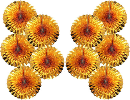 Golden Party Decorations,Engagement Party Decorations 8in,Gold Party Decor, Party Supply